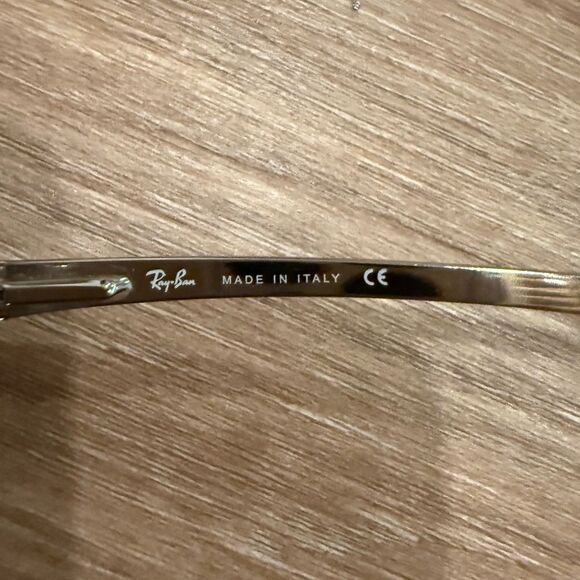 RAY-BAN RB3343 003/32 60-12 2N CHROME GRADIENT FLEX HINGES WRAPS SUNGLASSES - Picture 6 of 8